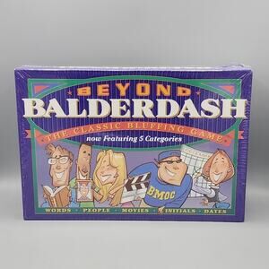 Beyond Balderdash The Board Game 1997 Parker Brothers New
